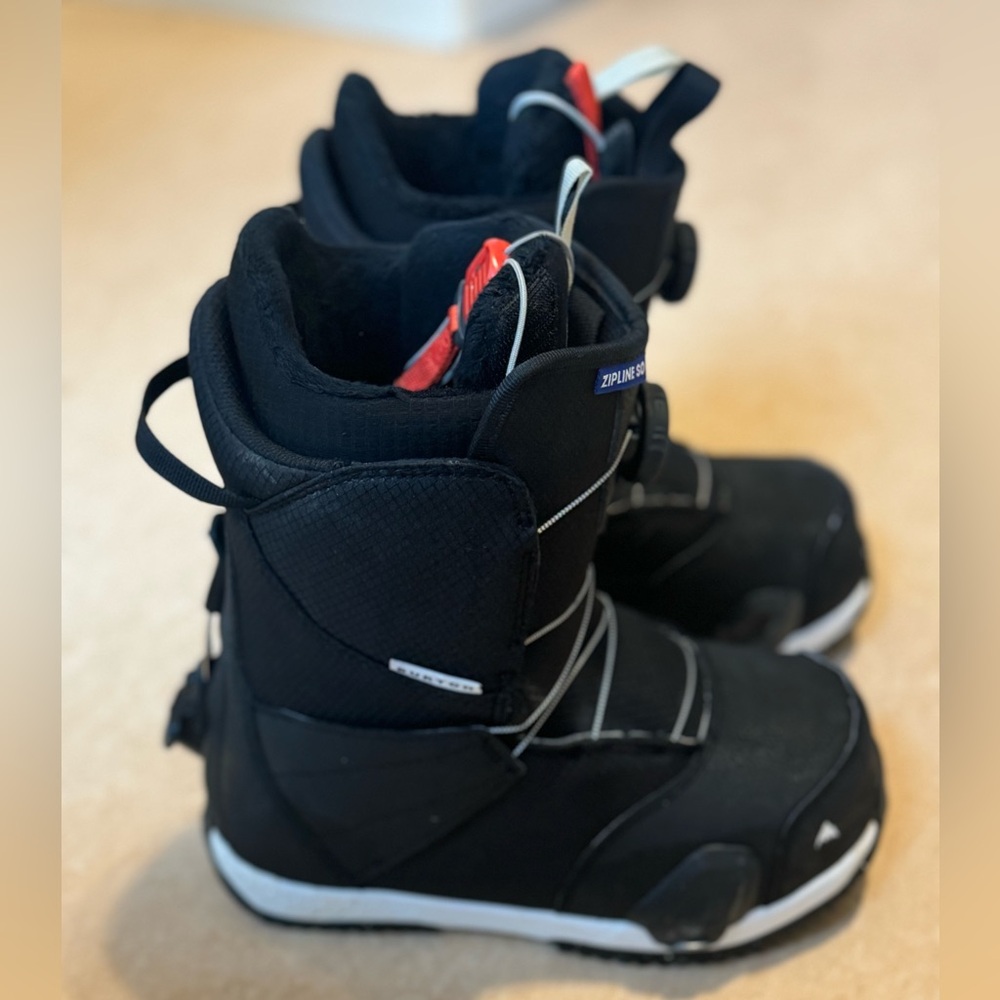 Kids Step On Snowboards Boots